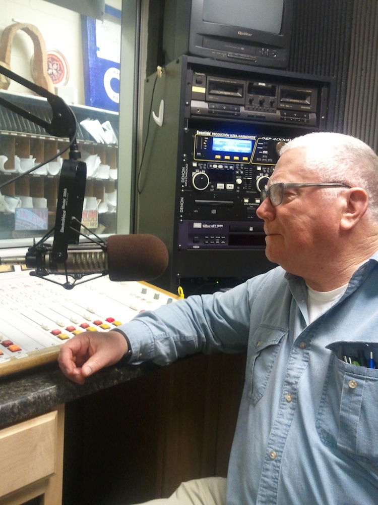 Bill Staples, a relatively new community DJ at 90.5 WKHS