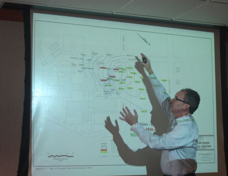 Bud Ivey, inventor of Ivey-sol surfactant, talks about how the oil remediation could work.