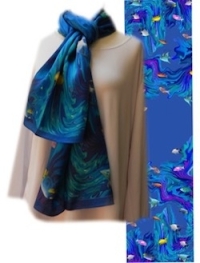 Silk Scarves and Ties by Judy Friis
