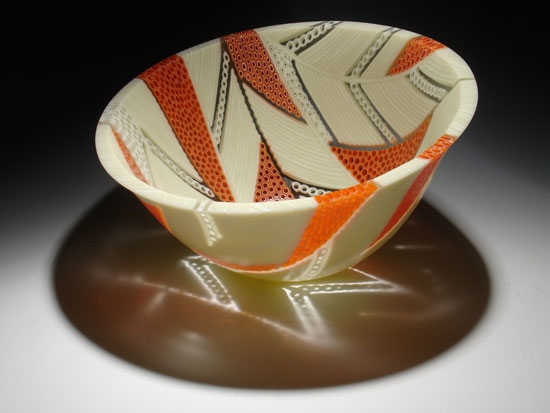 Orange Slice by Hegland Glass