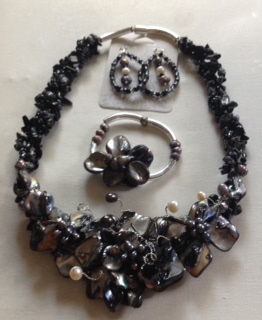Jewelry set by Joy Berghaus