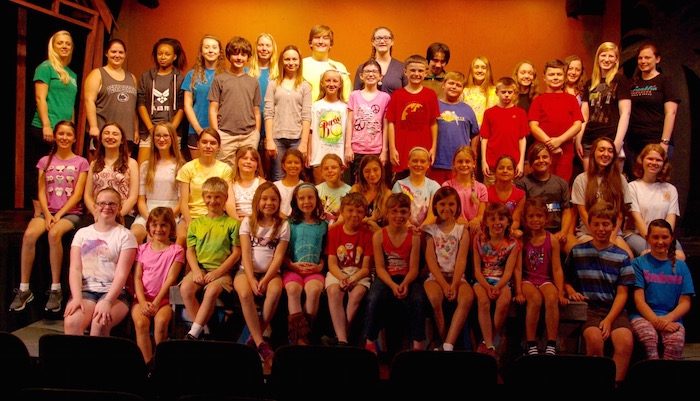 GRG Group Shot 2016: Church Hill Theatre’s Green Room Gang summer theatre camp has another full roster for 2016! Call 410-556-6003 to make reservations for the final performances.