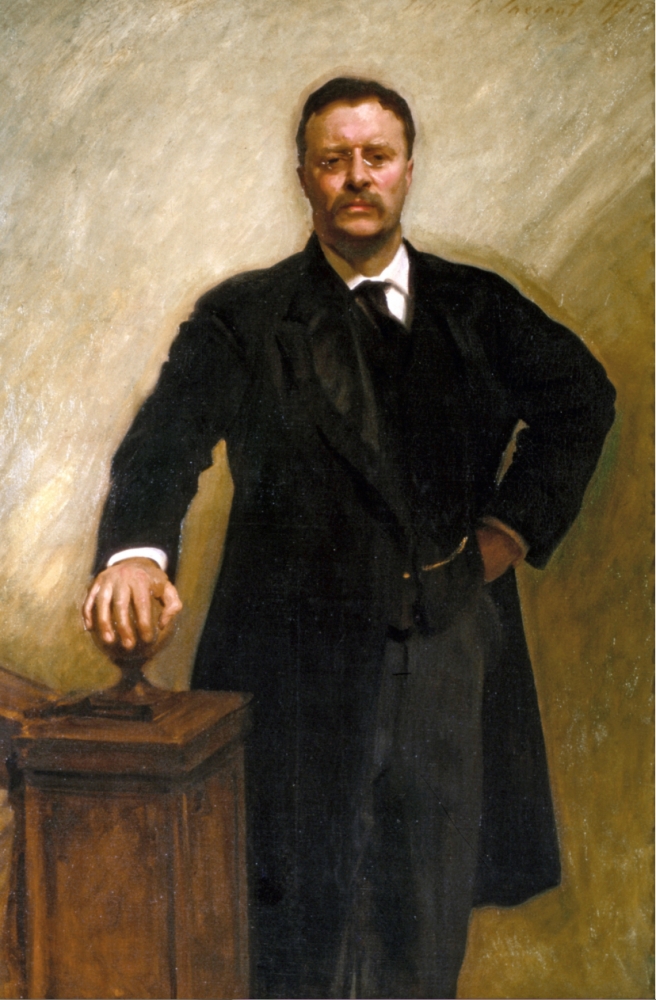 John Singer Sargent's portrait of President Theodore Roosevelt