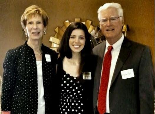Nancy Holt, Samantha Stelz (Roberta B. Holt Scholar) & Haines Holt (Roberta B. Holt Scholarship Fund)